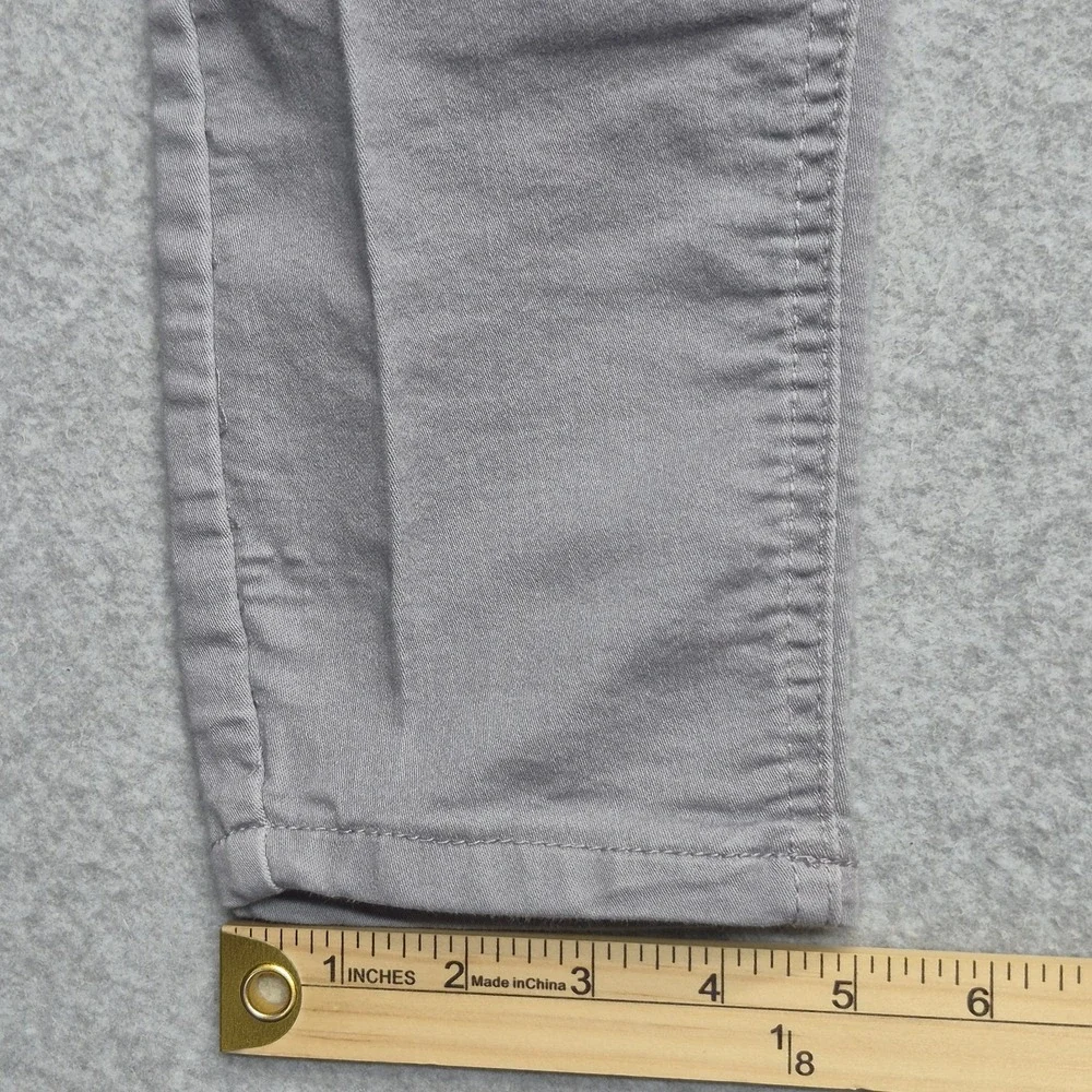 Democracy Ab Technology Jeans Womens 8 Gray Denim Slim Skinny Stretch Mid Rise